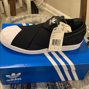 Adidas Superstar Slip On 7 1/2 W